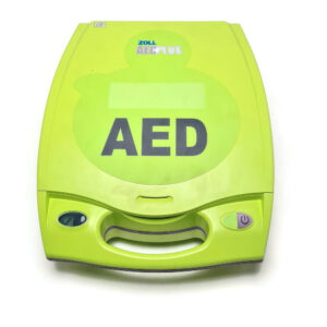 ZOLL AED PLUS WITHOUT PADS AND BATTERY . UNIT OK
